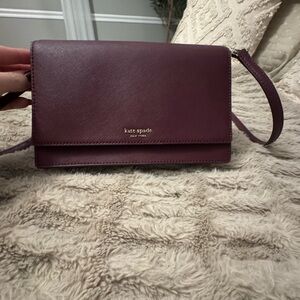 Kate Spade Deep Purple Crossbody Bag